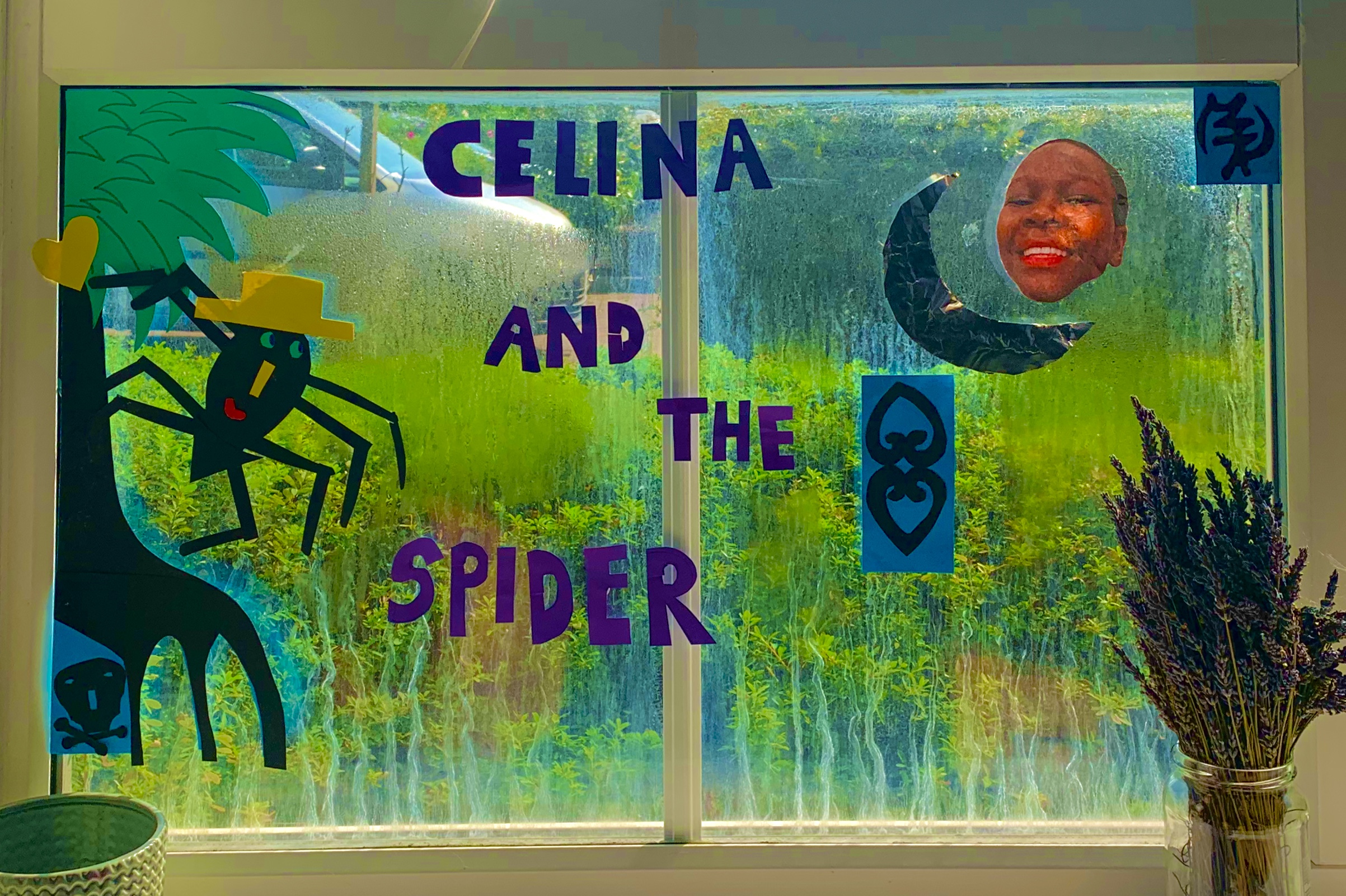 Celina and the Spider storytime session