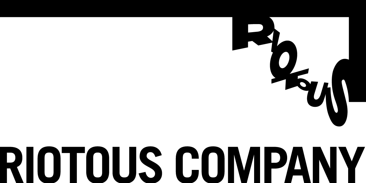 Riotous Logo Black with Lines AW CS3